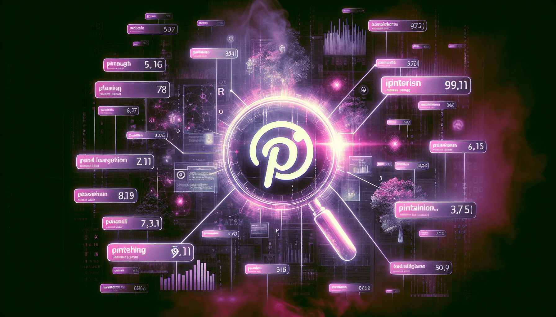 any api service to get pinterest keywords along with est. search volumes?